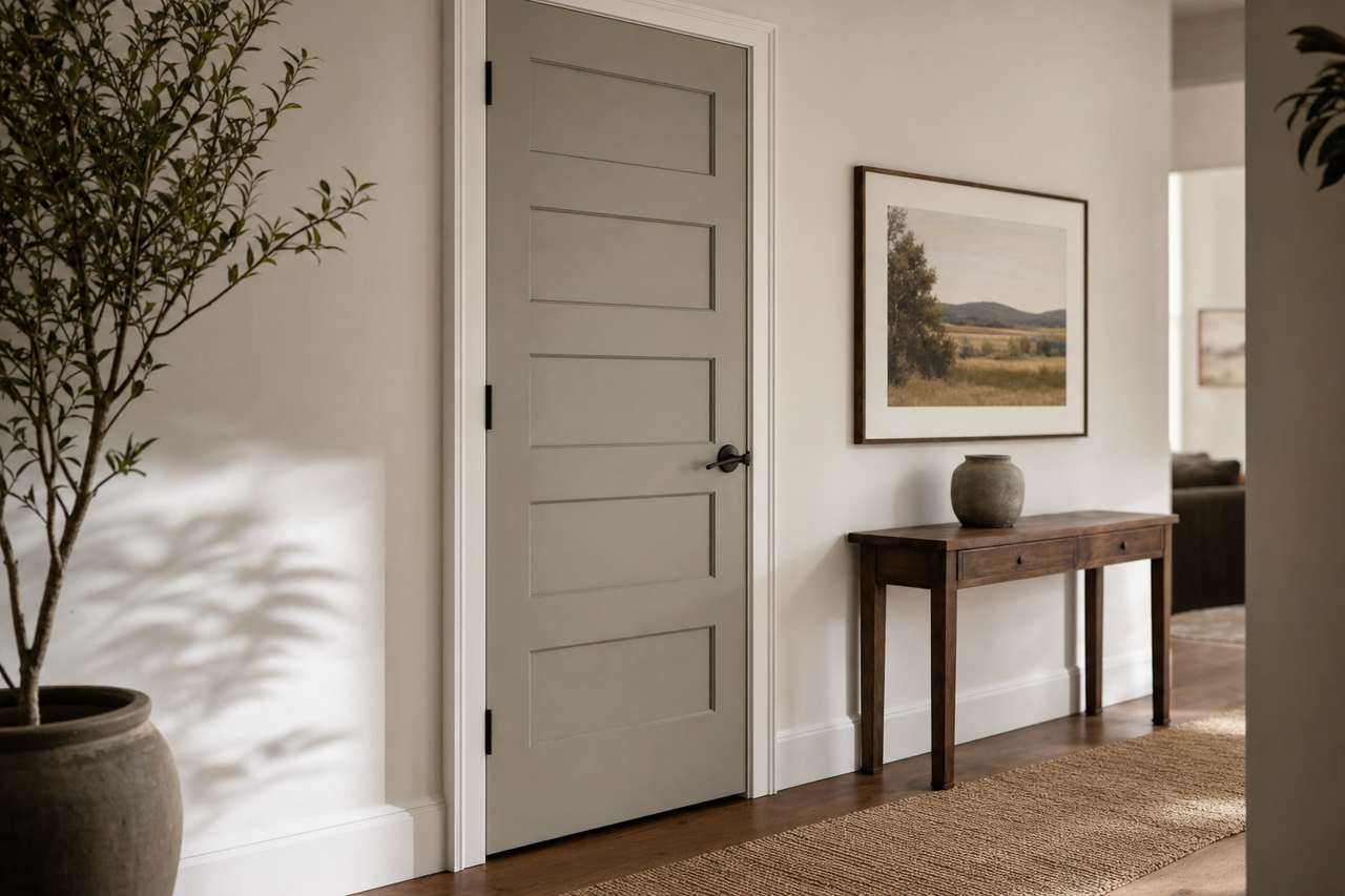 Gettysburg by Benjamin Moore on interior-doors
