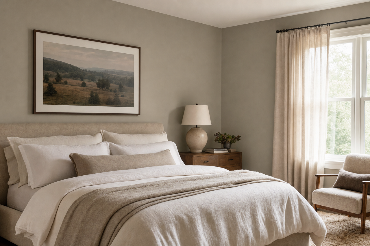 Gettysburg by Benjamin Moore on interiors