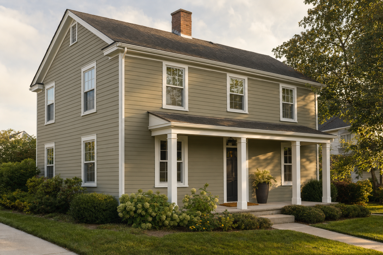 Sussex by Benjamin Moore on exterior