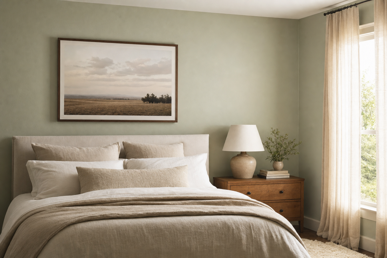 Saybrook by Benjamin Moore on interiors