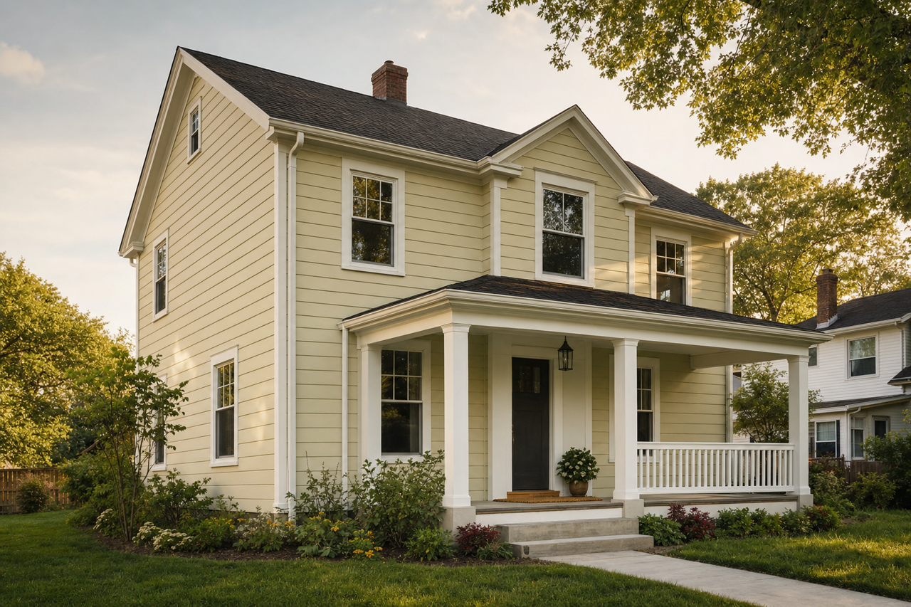 Guilford by Benjamin Moore on exterior