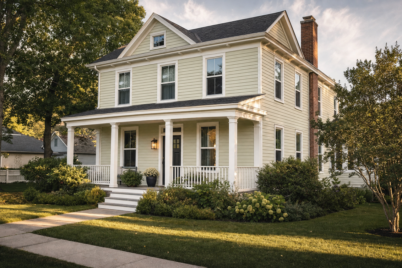 Hancock by Benjamin Moore on exterior
