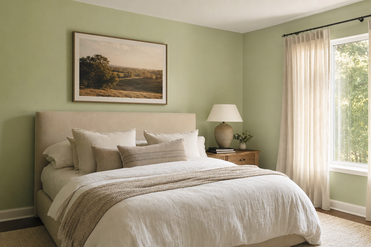 Kittery by Benjamin Moore on interiors