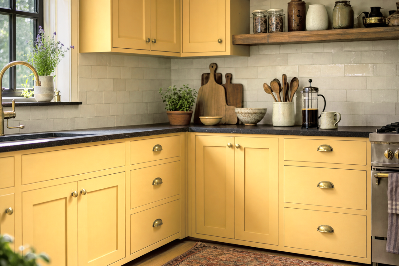 Concord by Benjamin Moore on cabinets