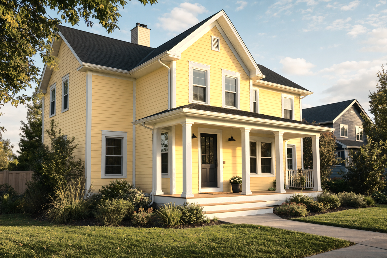 Concord by Benjamin Moore on exterior