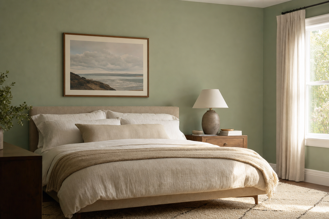 Kennebunkport by Benjamin Moore on interiors