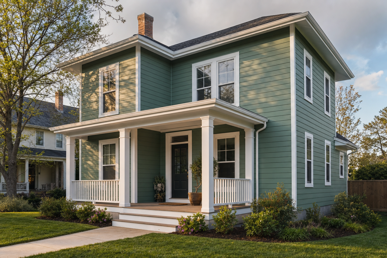 Fairmont by Benjamin Moore on exterior