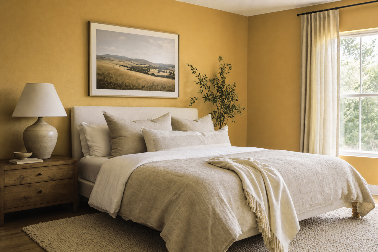 Millington by Benjamin Moore on interiors