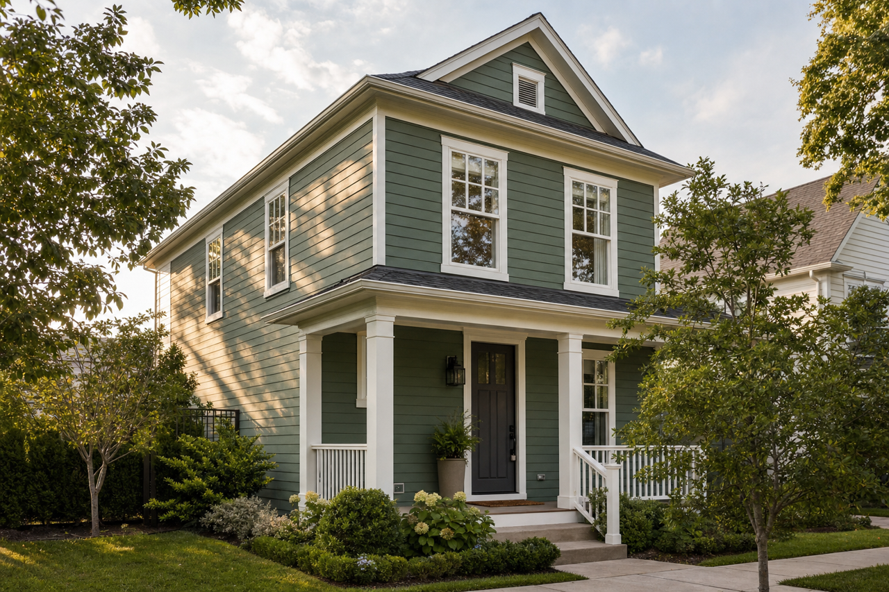 Webster by Benjamin Moore on exterior