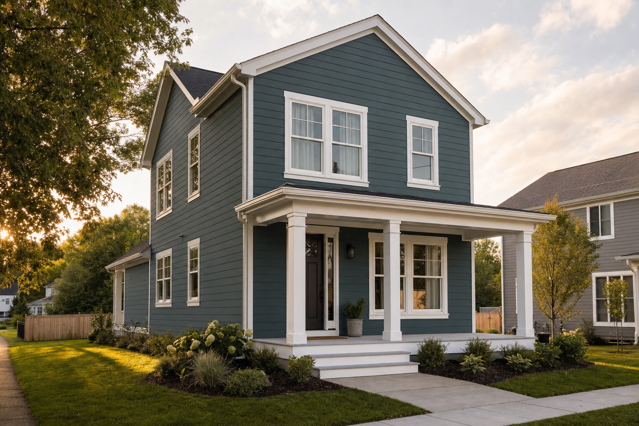 Yorktowne by Benjamin Moore on exterior