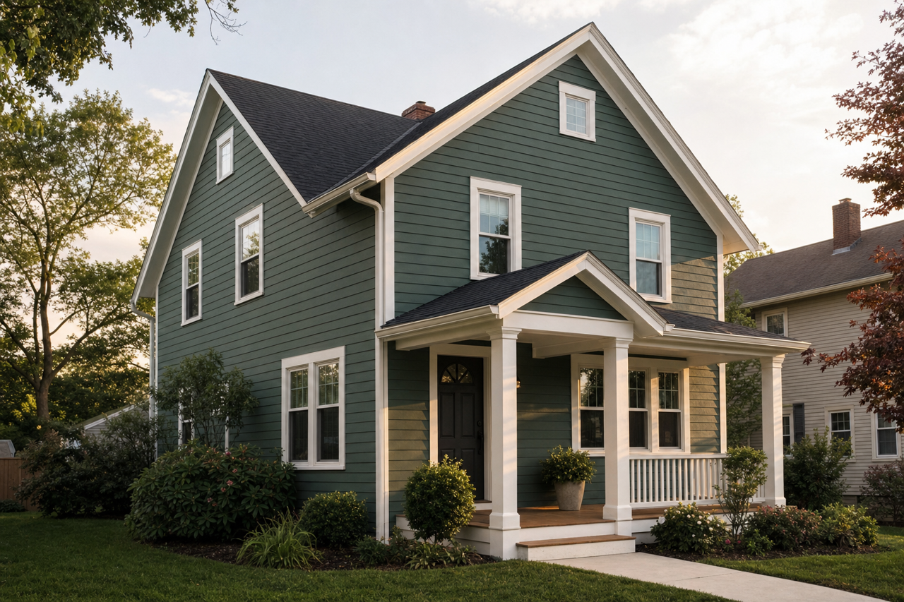 Lafayette by Benjamin Moore on exterior