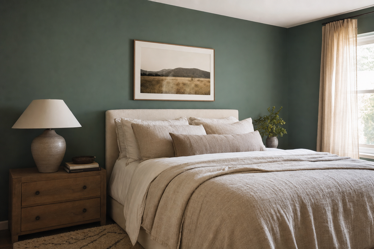 Lafayette by Benjamin Moore on interiors