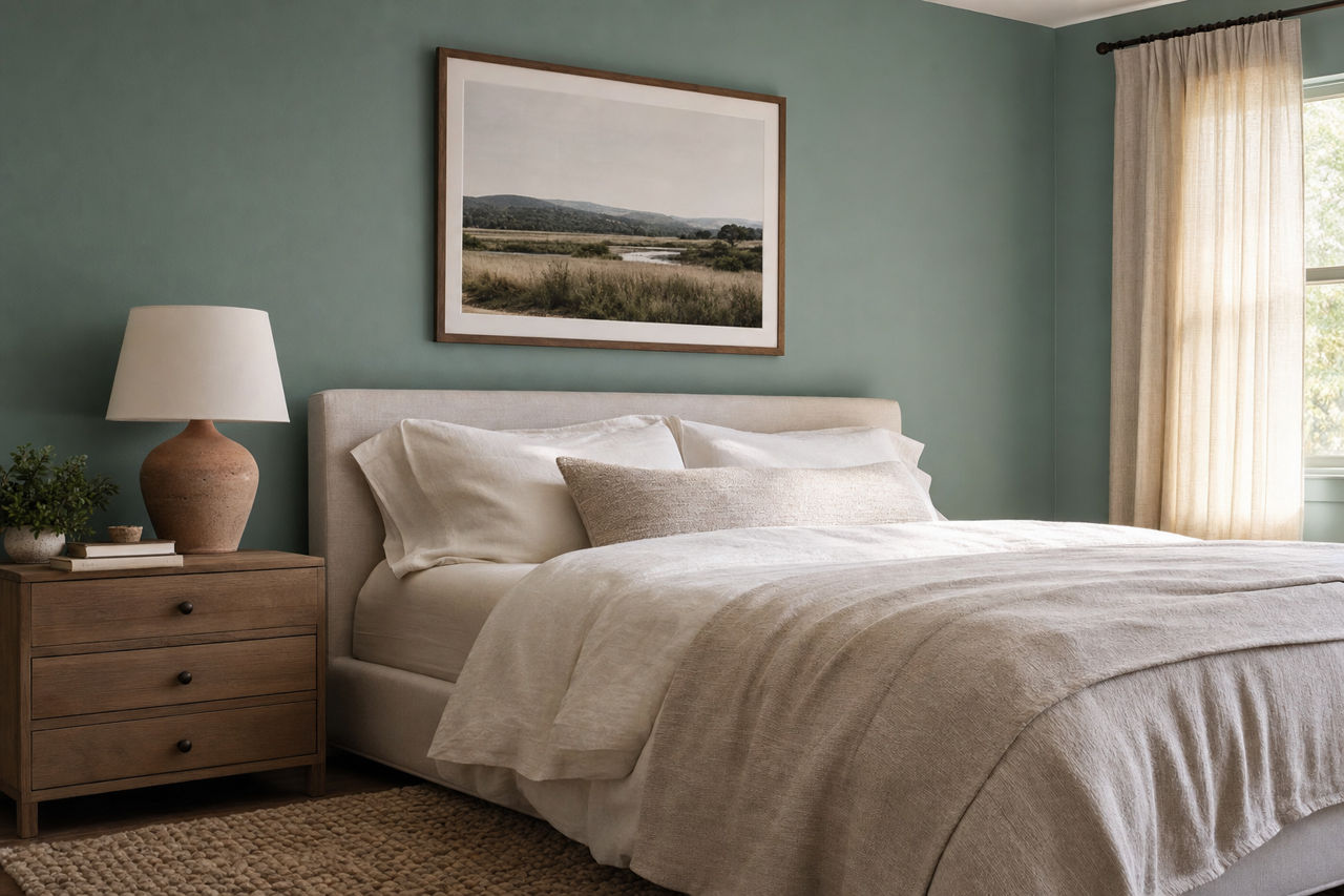 Waterbury by Benjamin Moore on interiors