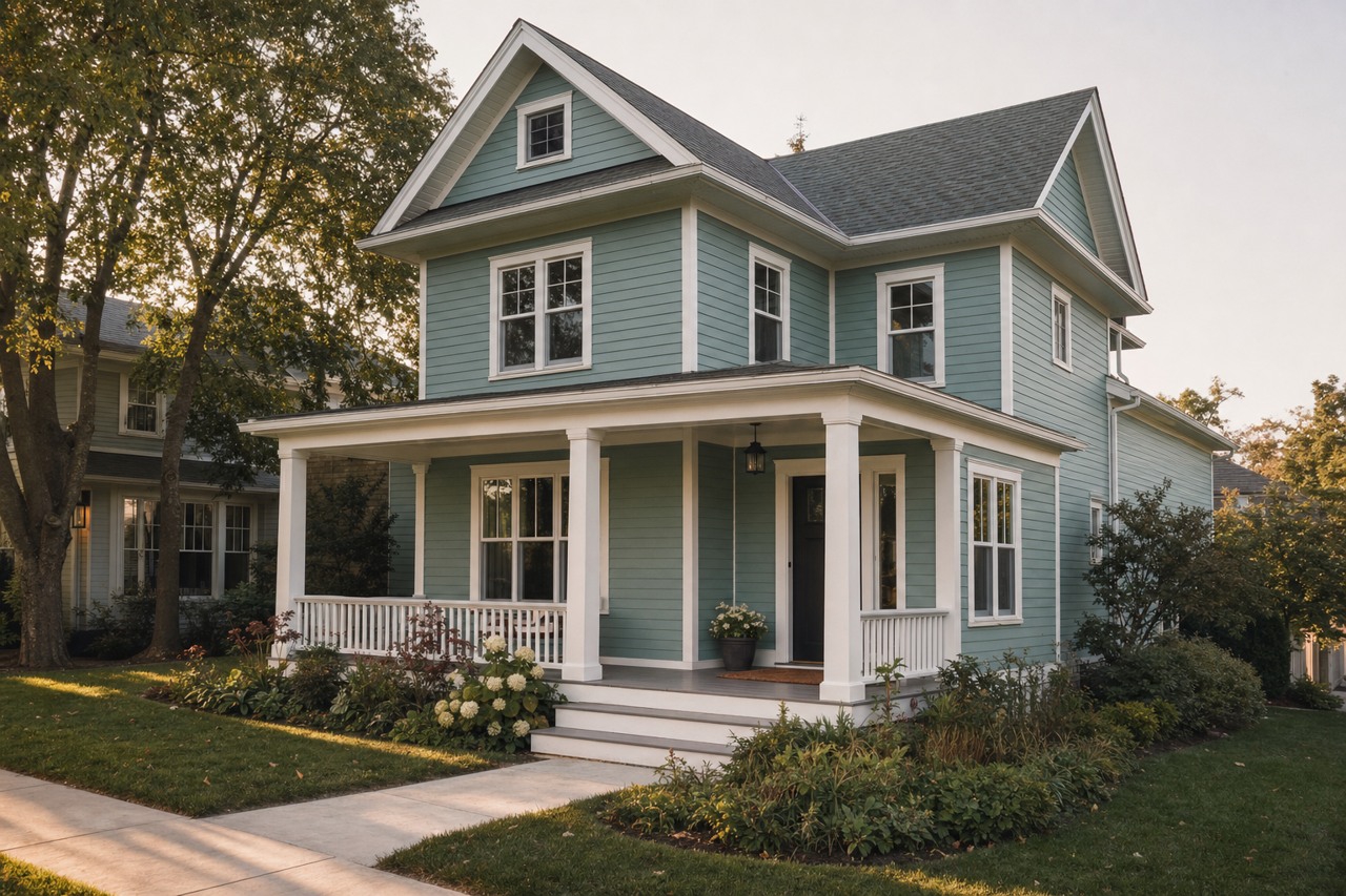 Mill by Benjamin Moore on exterior