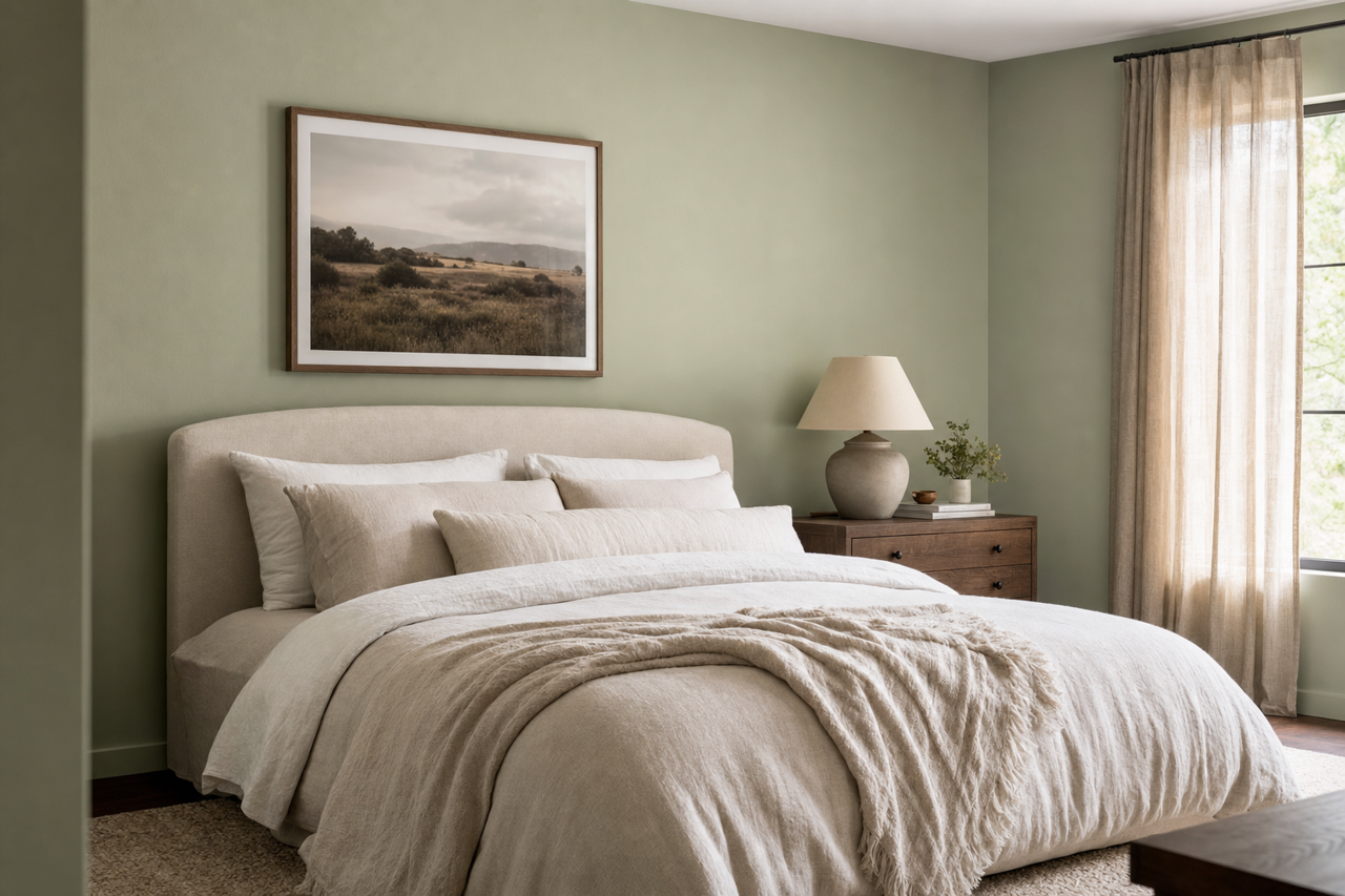 Salisbury by Benjamin Moore on interiors