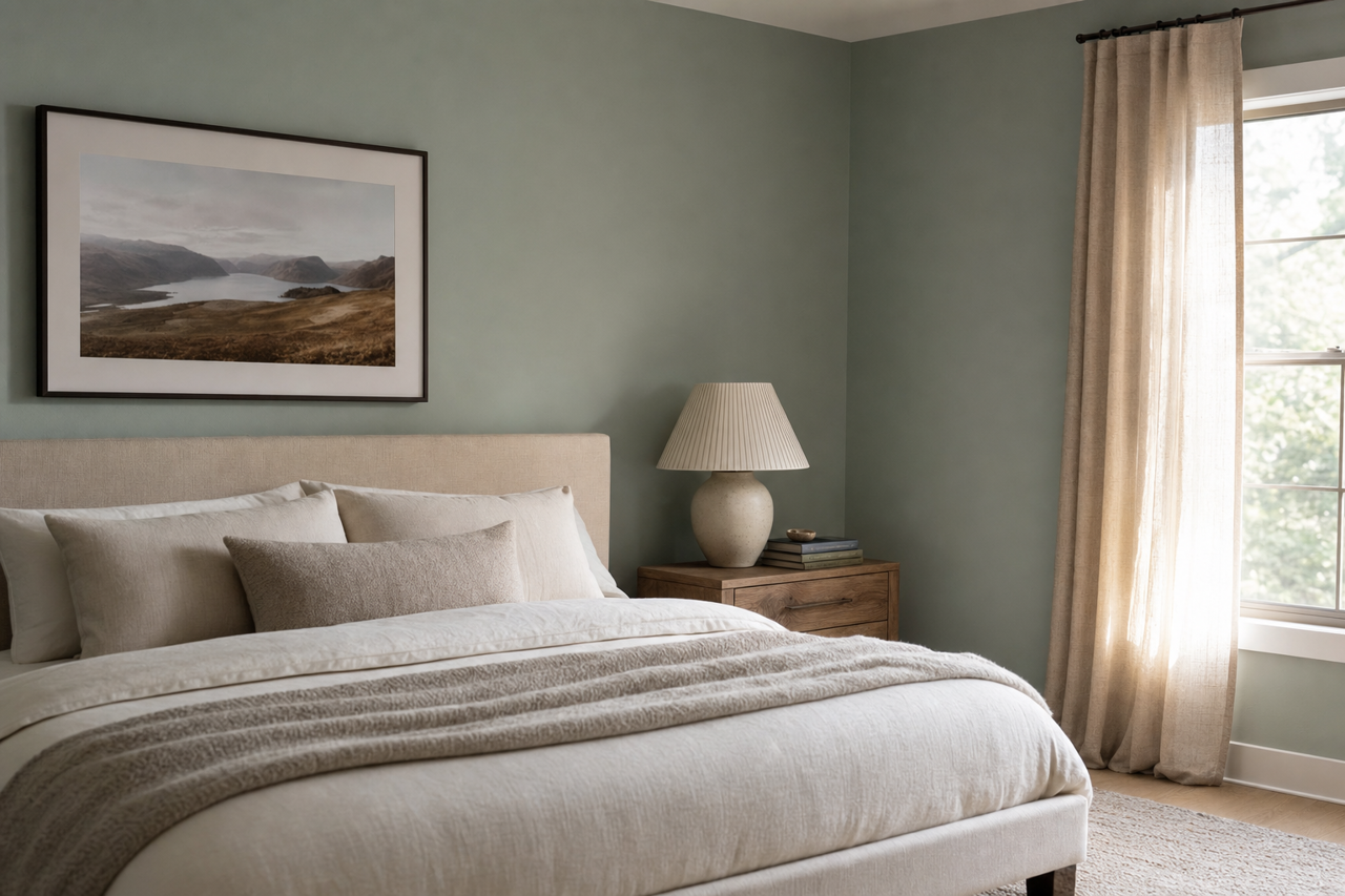 Stratton by Benjamin Moore on interiors