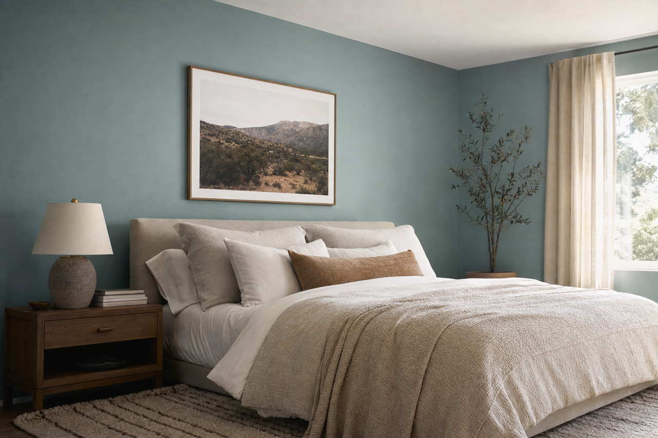 Jamestown by Benjamin Moore on interiors