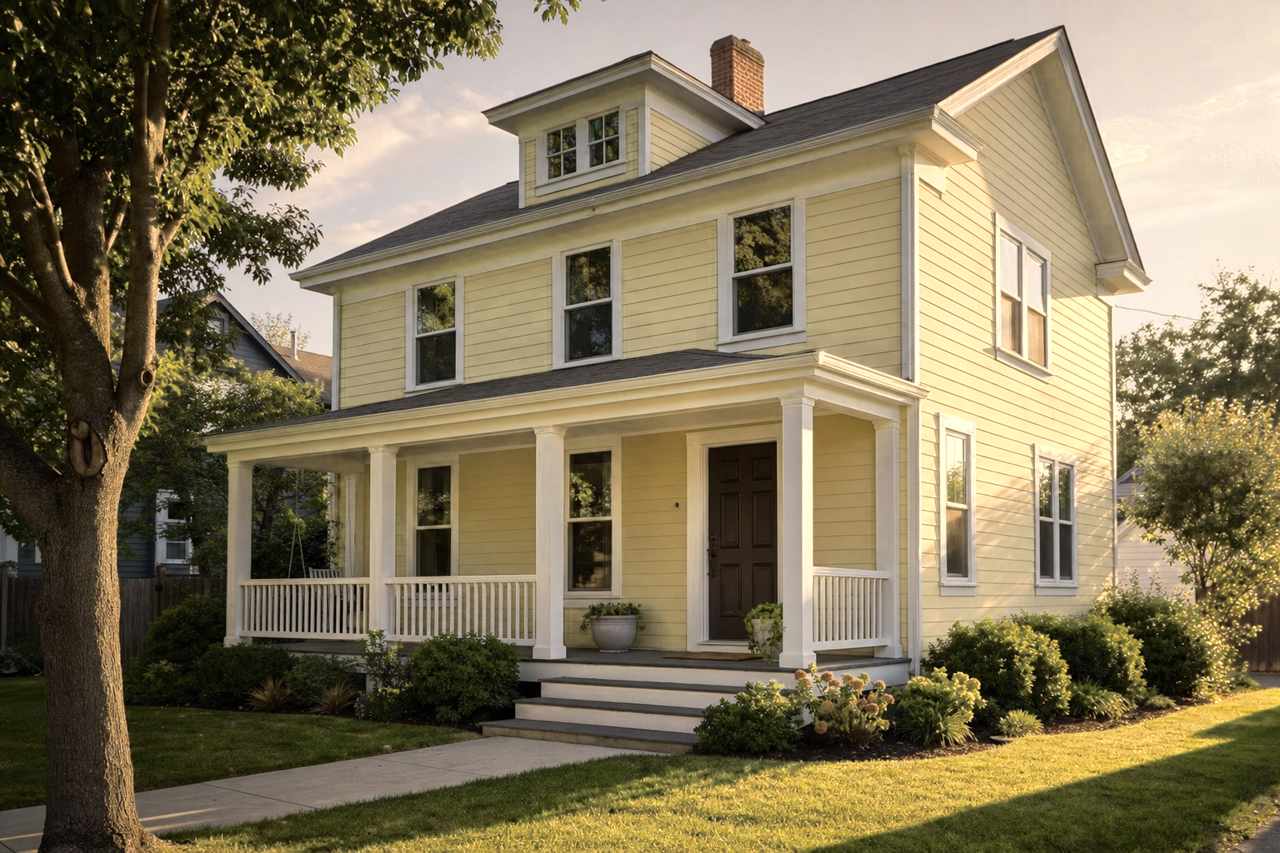 Henderson by Benjamin Moore on exterior