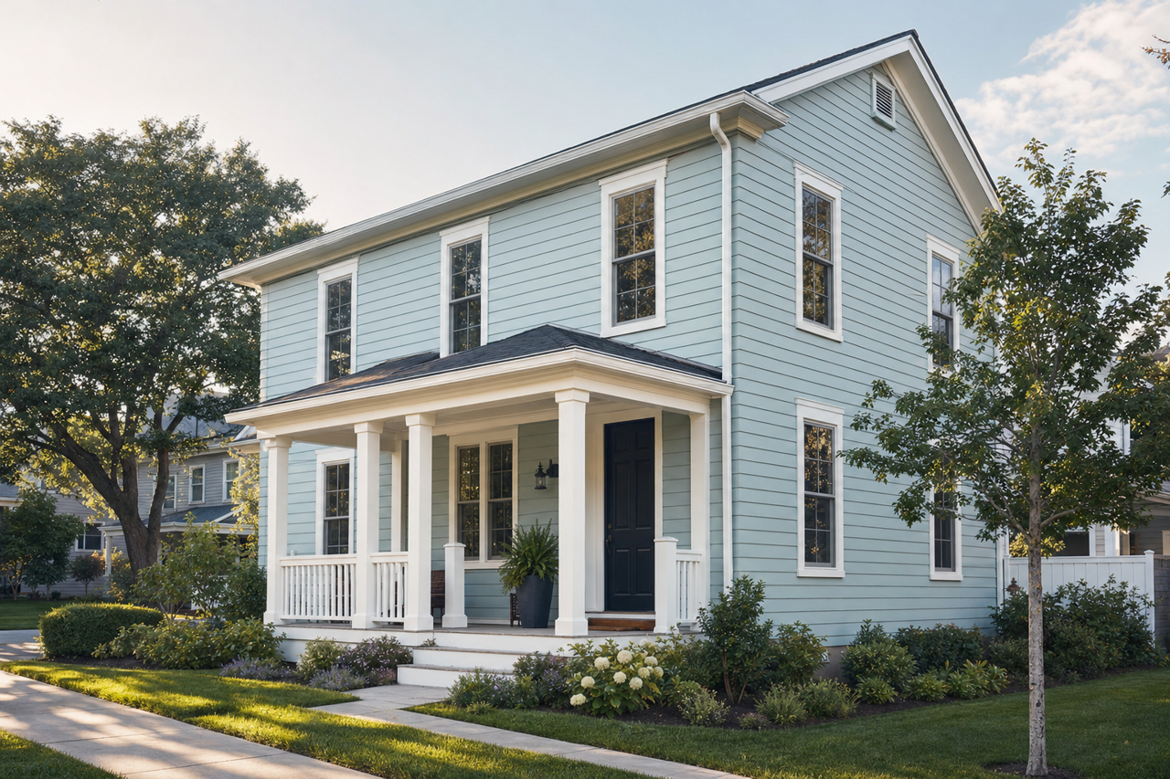 Yarmouth by Benjamin Moore on exterior