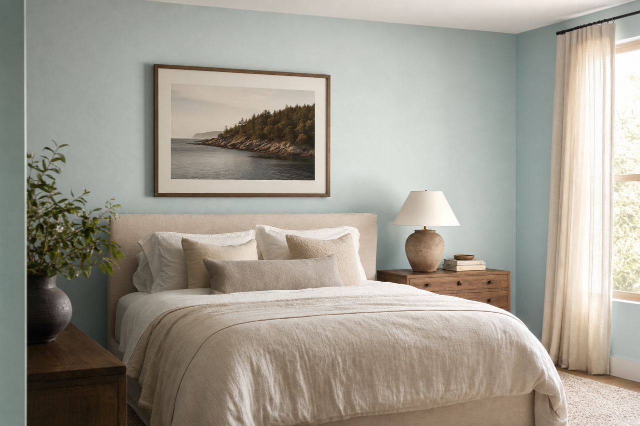 Yarmouth by Benjamin Moore on interiors