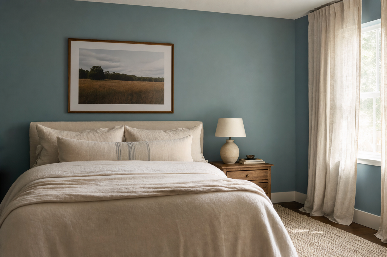 Buckland by Benjamin Moore on interiors