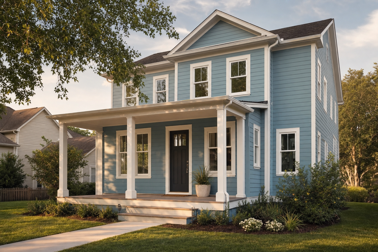 Whipple by Benjamin Moore on exterior