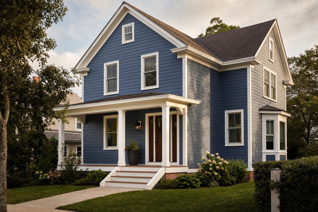 Newburyport by Benjamin Moore on exterior