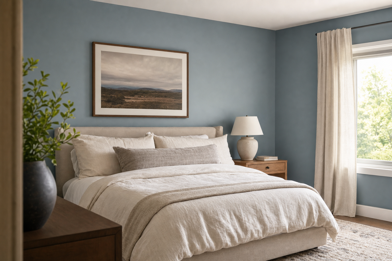 Philipsburg by Benjamin Moore on interiors