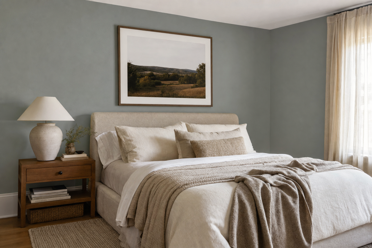 Templeton by Benjamin Moore on interiors