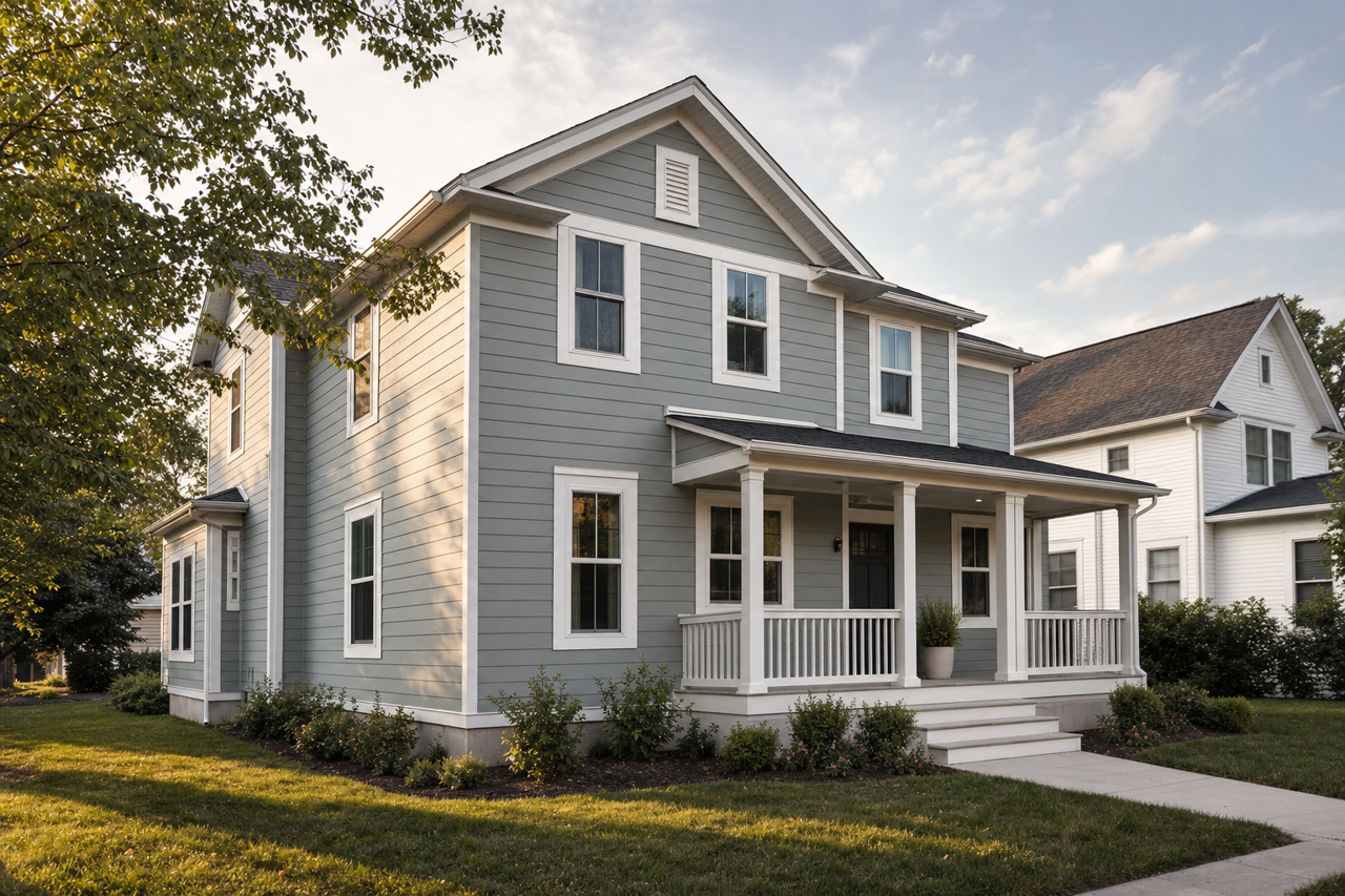Brewster by Benjamin Moore on exterior