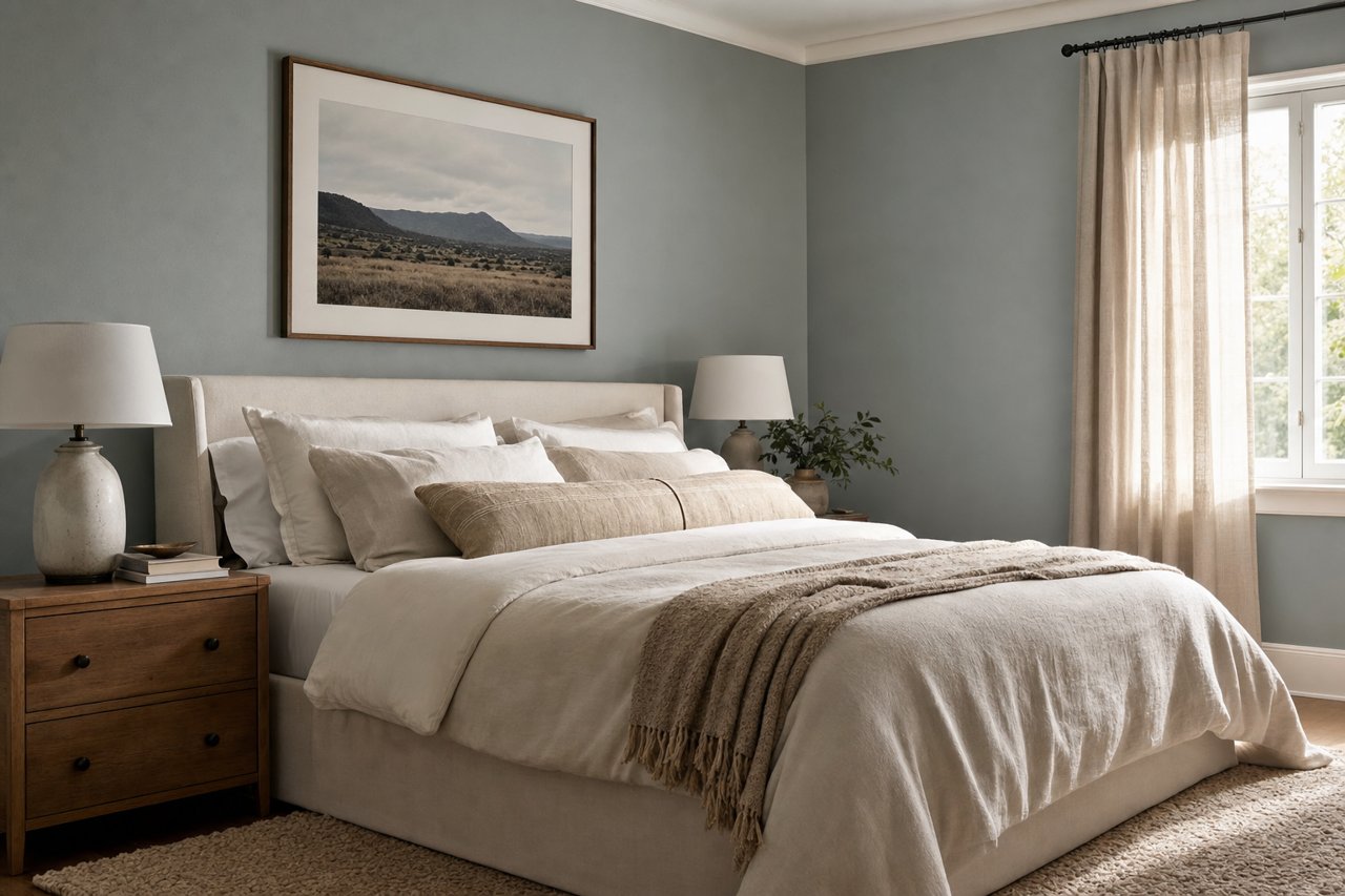 Brewster by Benjamin Moore on interiors