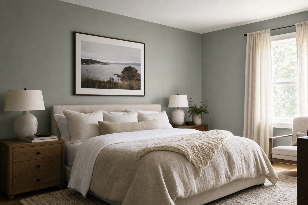 Puritan by Benjamin Moore on interiors