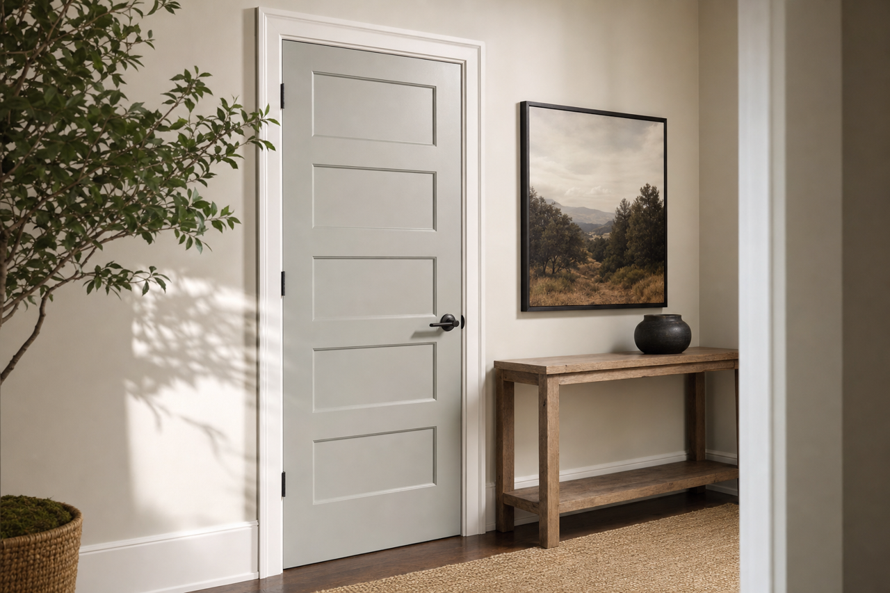 Coventry by Benjamin Moore on interior-doors