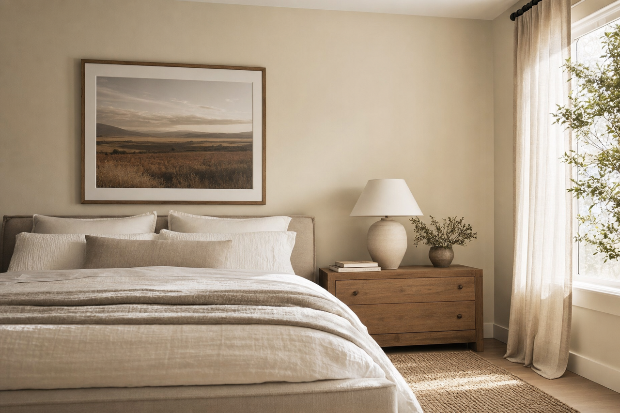 Revere by Benjamin Moore on interiors