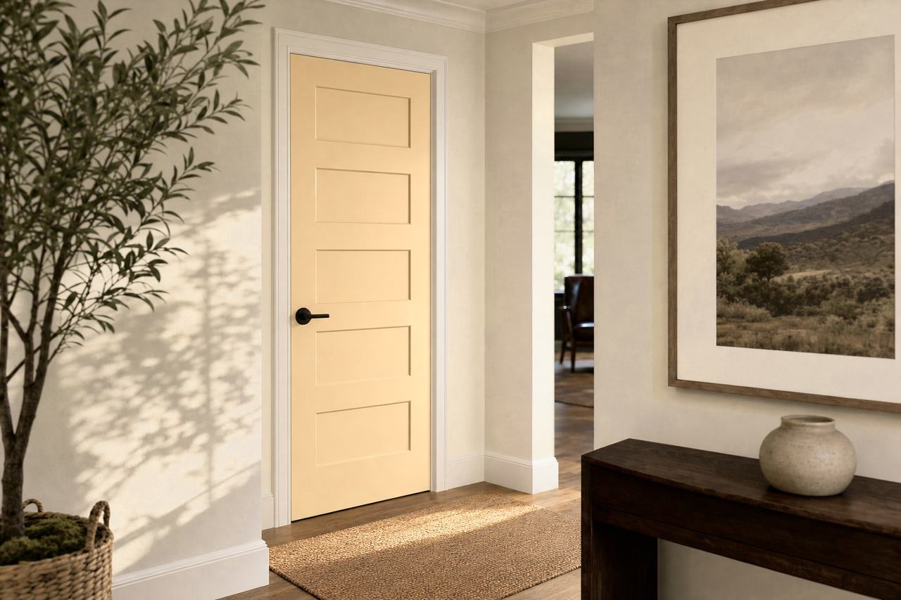 Richmond by Benjamin Moore on interior-doors