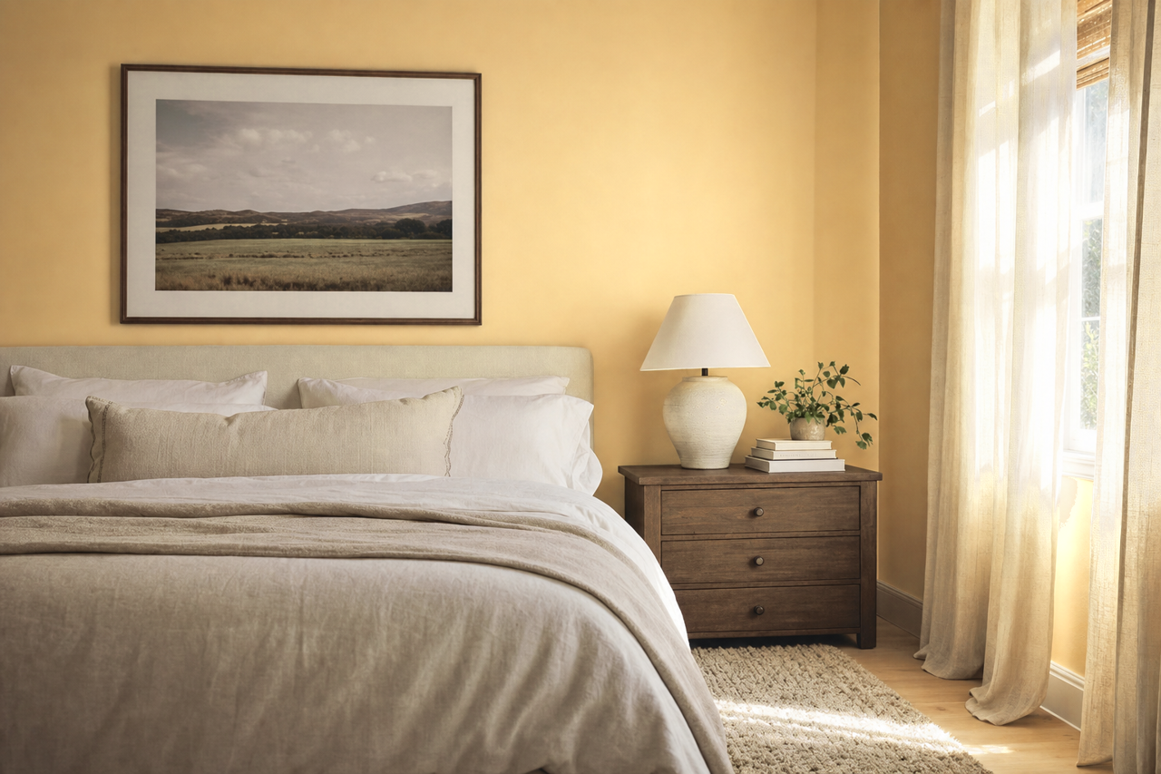 Adams by Benjamin Moore on interiors
