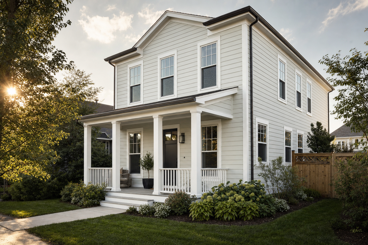 Cliffside by Benjamin Moore on exterior
