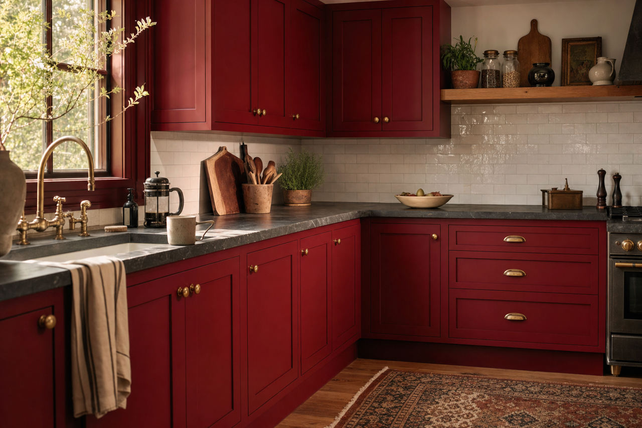 Classic by Benjamin Moore on cabinets