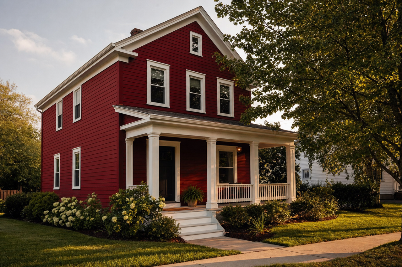 Classic by Benjamin Moore on exterior