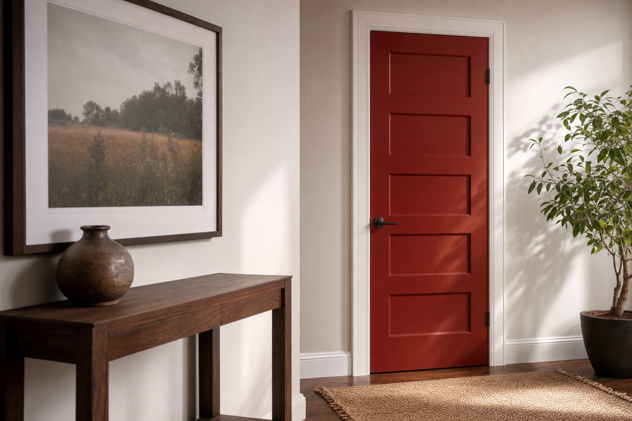 Country by Benjamin Moore on interior-doors