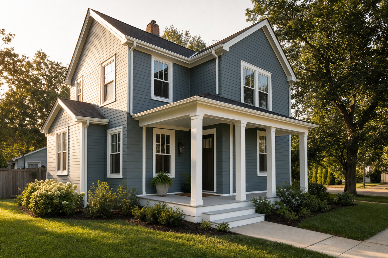 Hamilton by Benjamin Moore on exterior