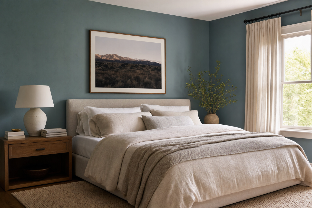 Hamilton by Benjamin Moore on interiors
