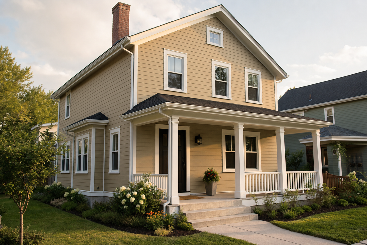 Woodstock by Benjamin Moore on exterior
