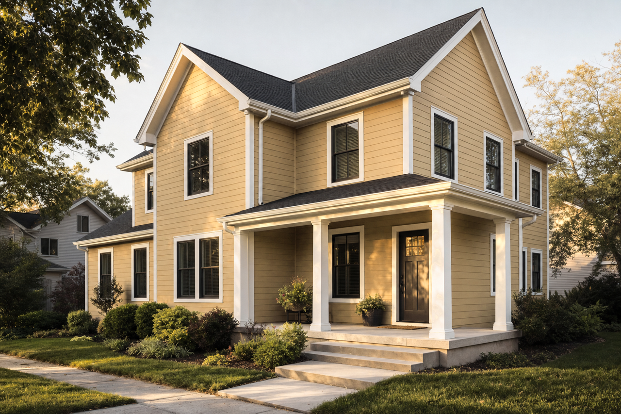 Blair by Benjamin Moore on exterior