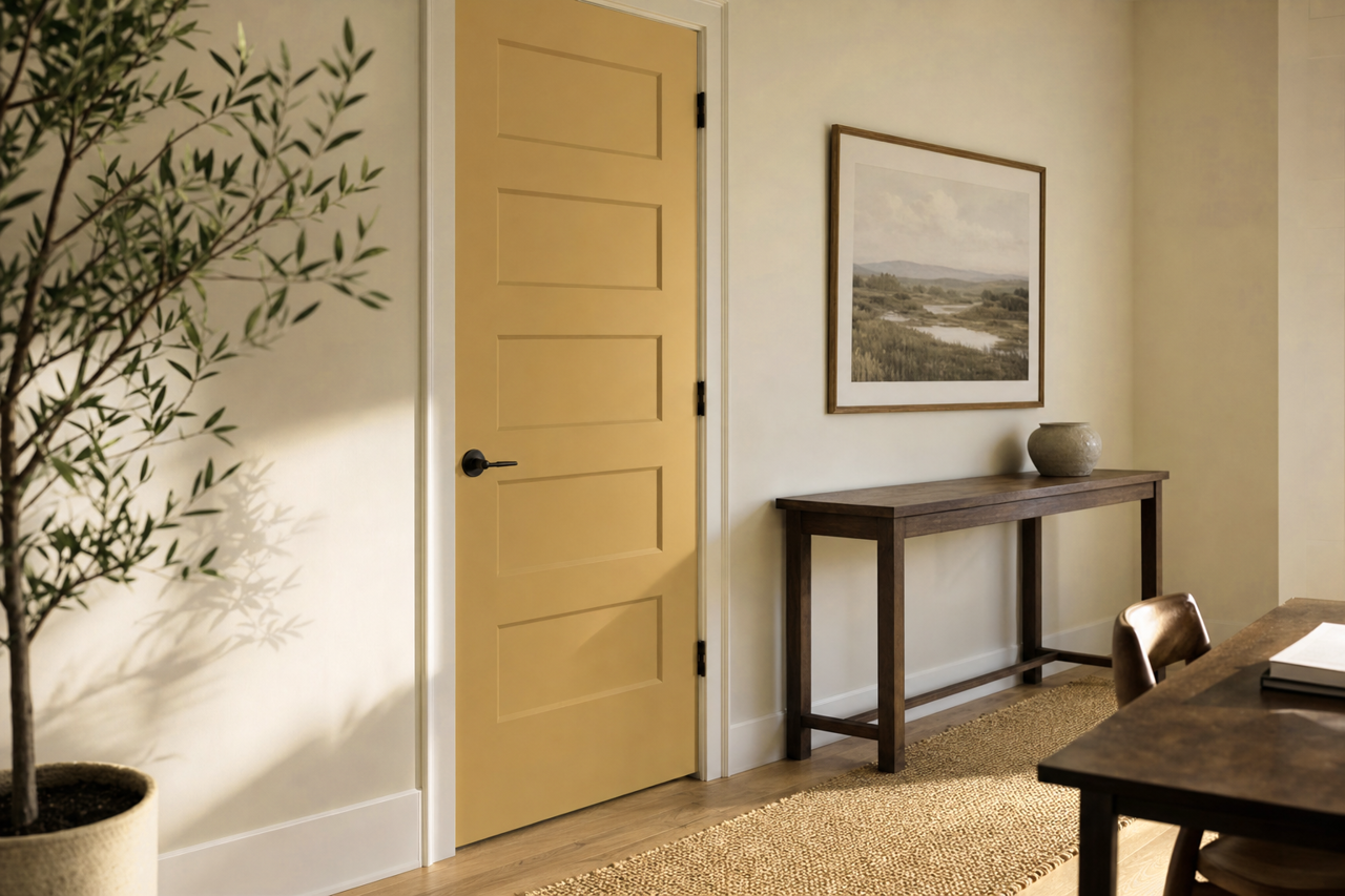 Blair by Benjamin Moore on interior-doors