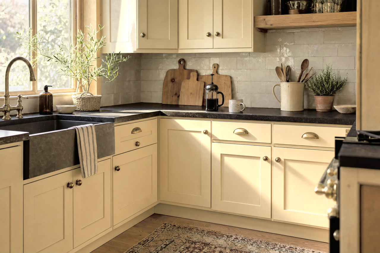Pittsfield by Benjamin Moore on cabinets