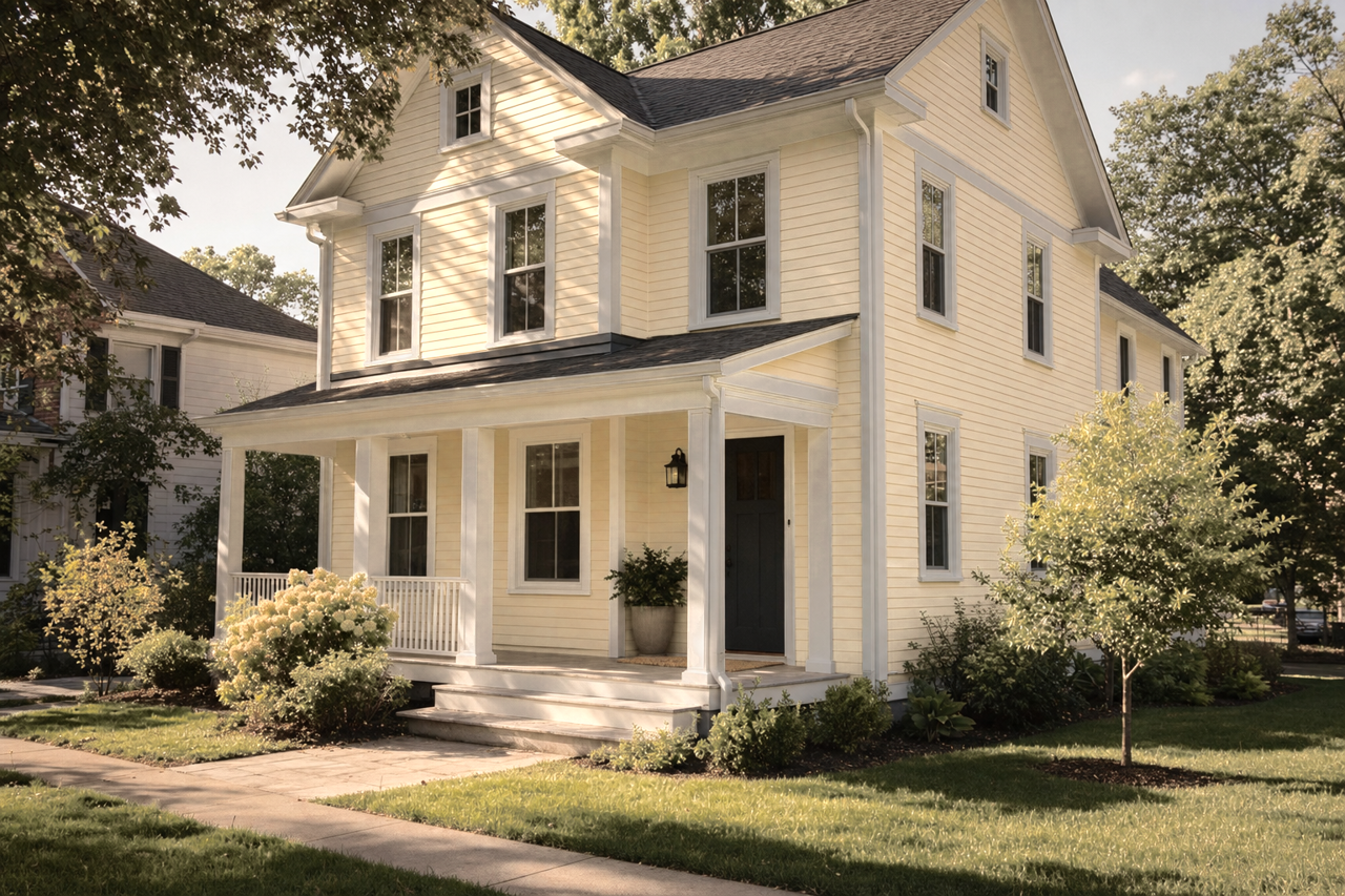 Pittsfield by Benjamin Moore on exterior