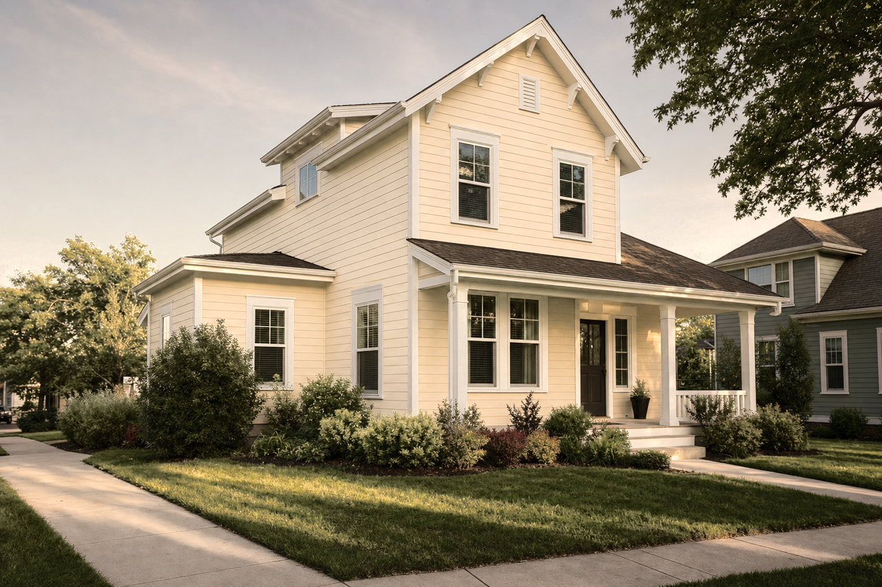 Monroe by Benjamin Moore on exterior