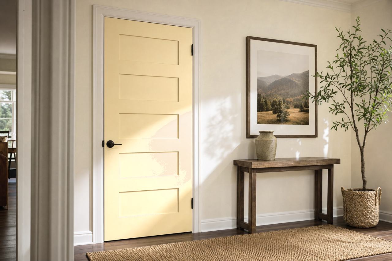 Dunmore by Benjamin Moore on interior-doors