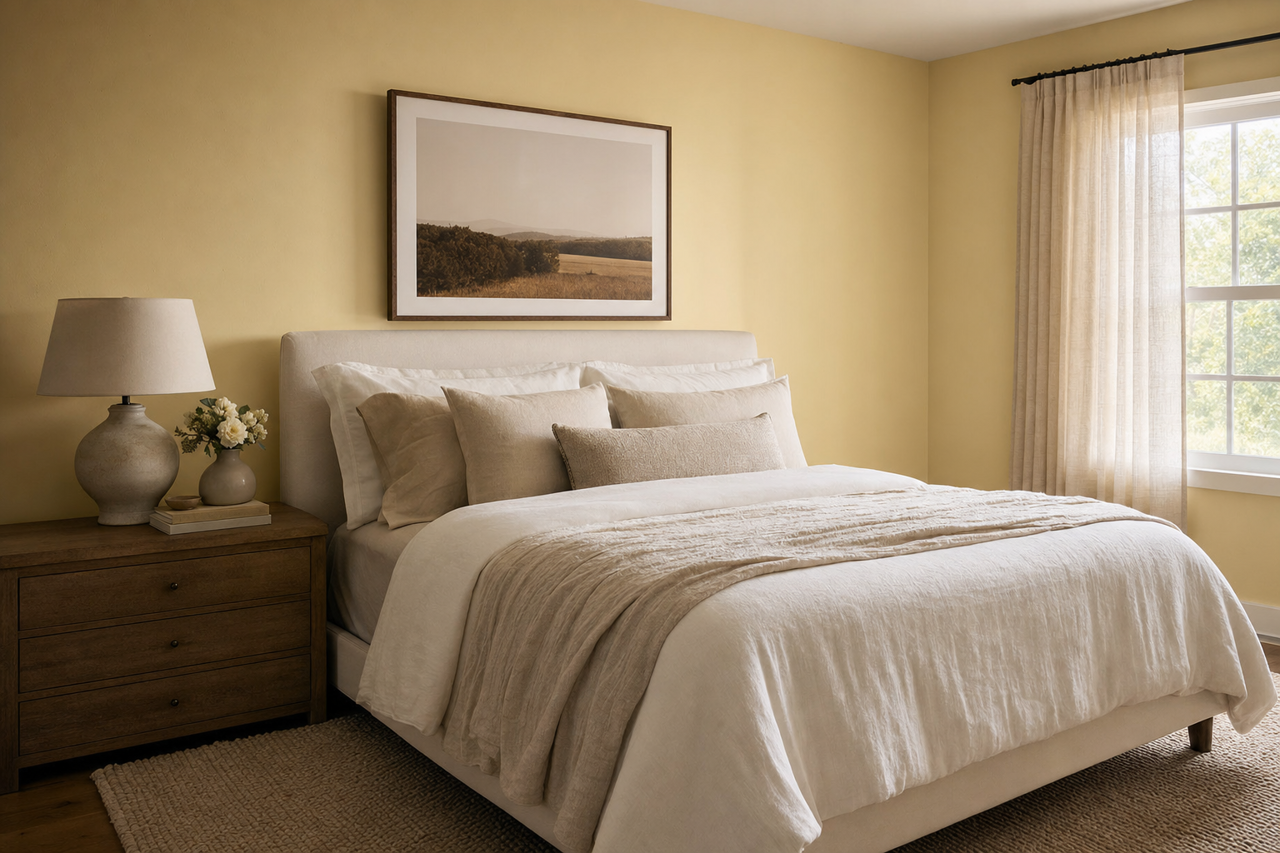 Greenmount by Benjamin Moore on interiors